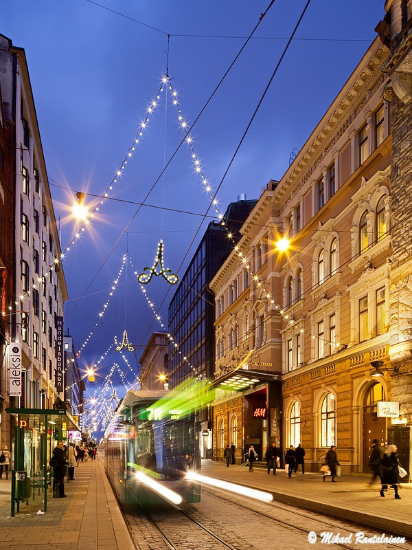 Aleksanterinkadun jouluvalot, Helsinki