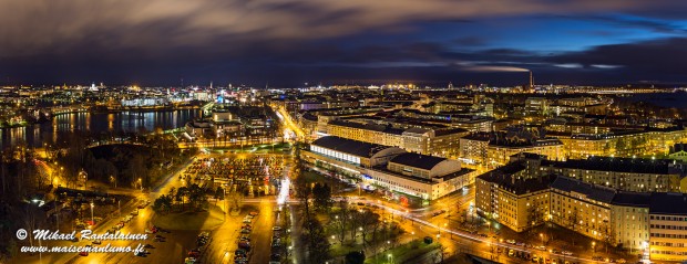 Näkymä Olympiastadionin tornista, Helsinki