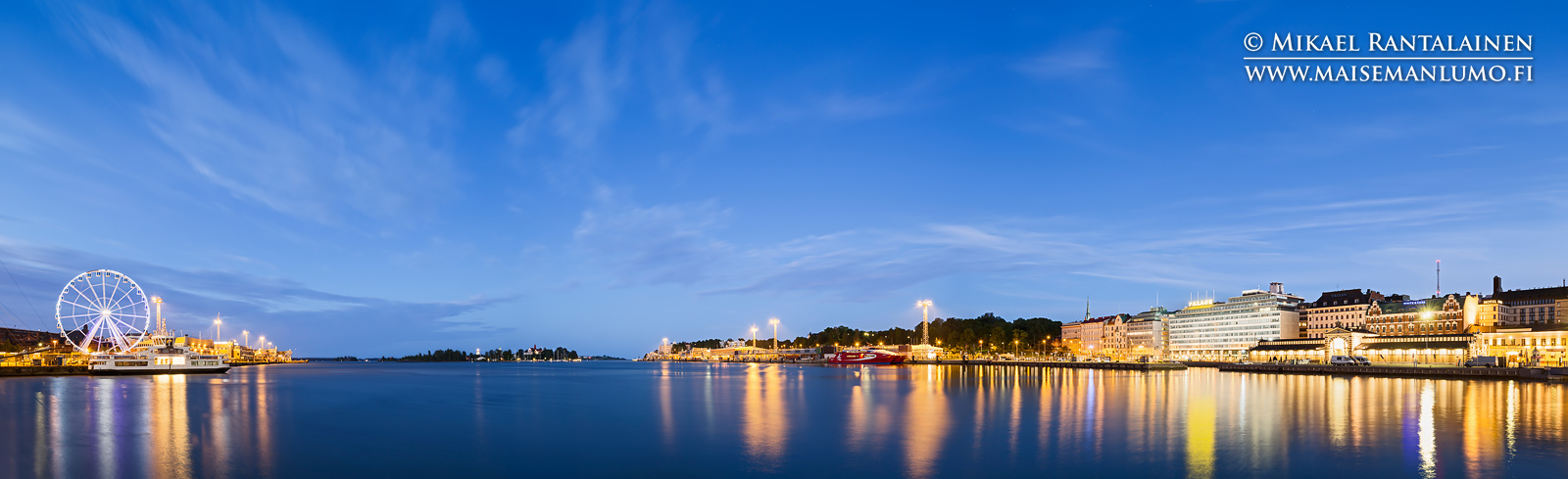 Kesäyö Eteläsatamassa, Helsinki (HP133)