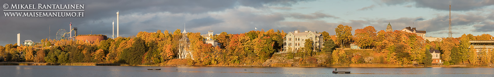 Ruskaa Töölönlahdella, Helsinki (HP173)