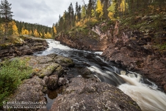 Kiutaköngäs, Oulankajoki, Kuusamo (KR141) Kiutaköngäs, Oulankajoki, Kuusamo (KR141)