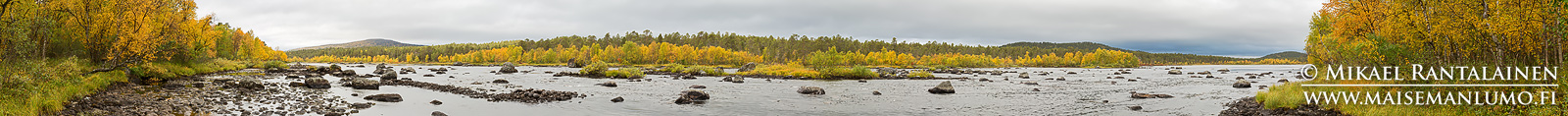 360° panoraama, Haapakoski, Inari (PK104)