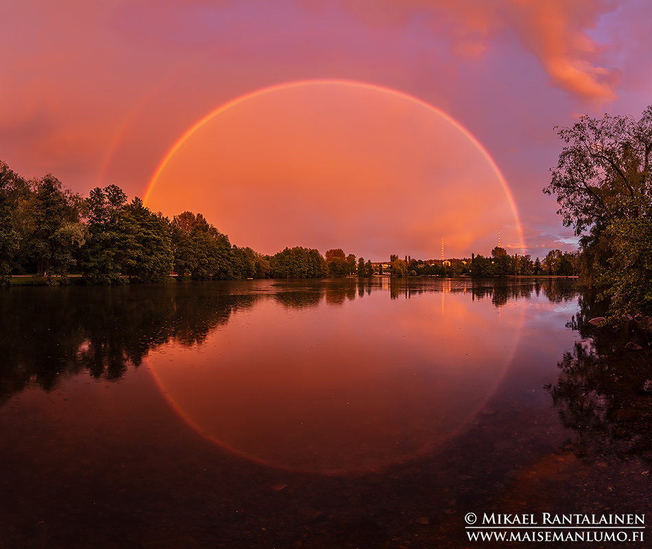 360° sateenkaari, Pikku-Vesijärvi, Lahti