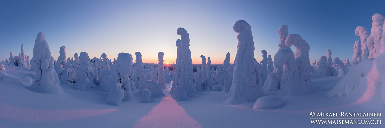 Auringonlasku Riisitunturilla, Posio (RT463)