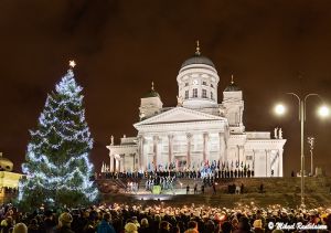 Itsenäisyyspäivän juhla, Senaatintori, Helsinki